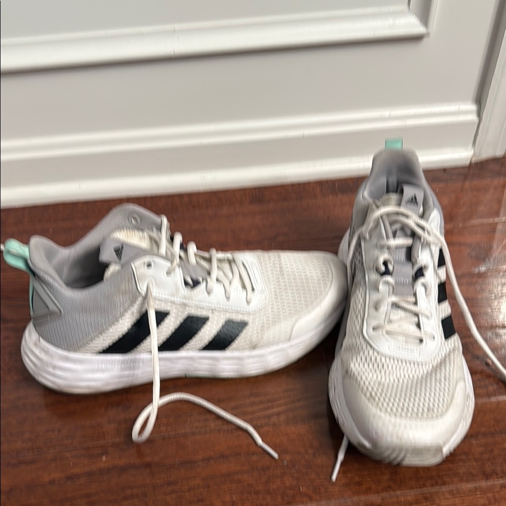 Adidas White and Black Sneakers